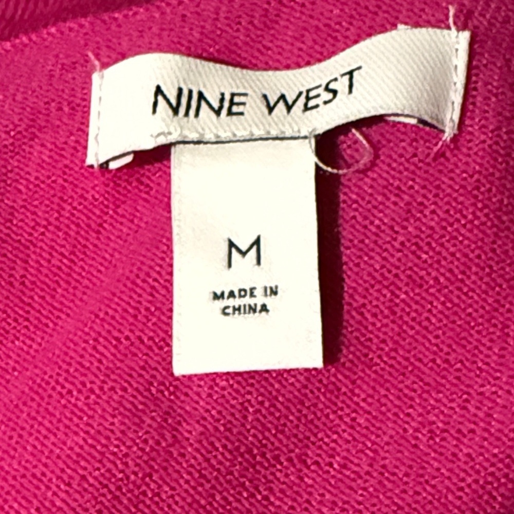Nine West Fuchsia Women's Cardigan - Picture 3 of 5